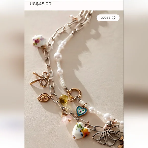 Free People Maxamillion Charm Necklace - Picture 2 of 4